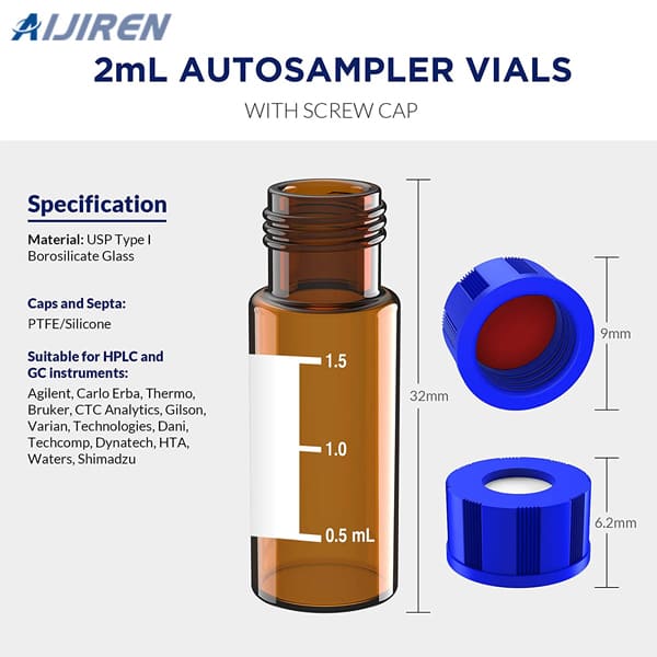 <h3>1.5ml 8mm Autosampler Vial Label and Filling Lines</h3>
